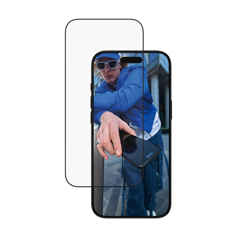PanzerGlass Screen protector | Apple | iPhone Air | Glass | Transparent | Ultra-Wide Fit w. EasyAligner