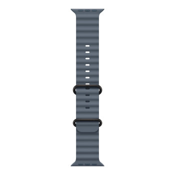 Apple 49mm Anchor Blue Ocean Band - Black Titanium Finish | Apple