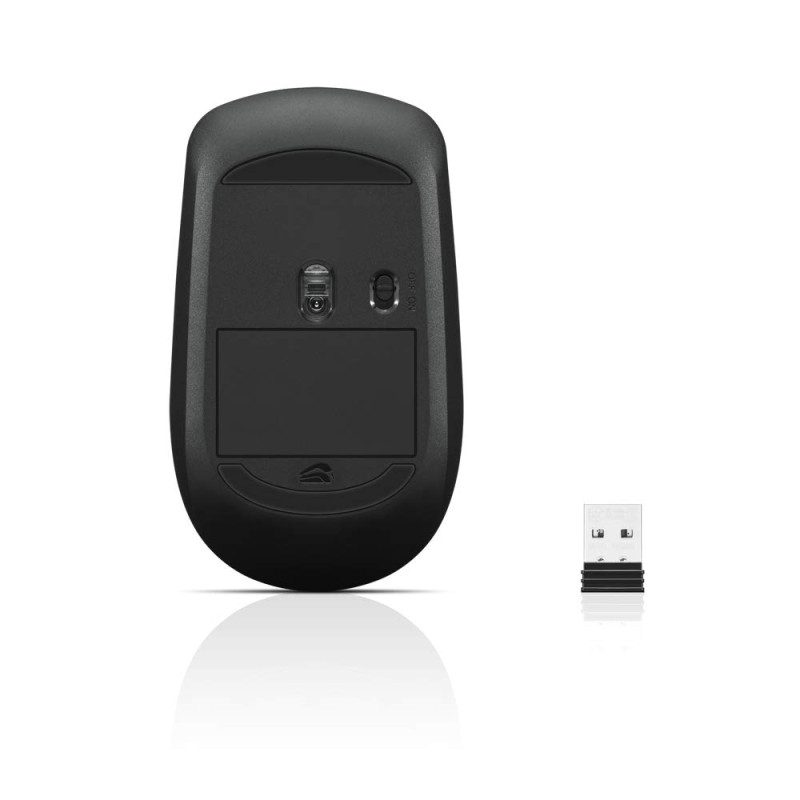 Lenovo | Bezvadu pele | 400 | Bezvadu | Bezvadu pele | 2,4 GHz bezvadu caur Nano USB | Melna | 1 gads