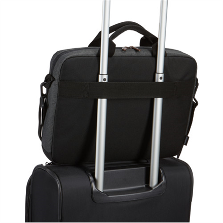 Case Logic | Era Attaché | Fits up to size 14 " | Messenger - Briefcase | Shoulder strap | Obsidian