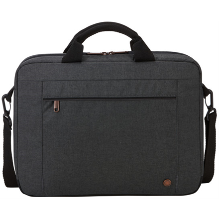 Case Logic | Era Attaché | Fits up to size 14 " | Messenger - Briefcase | Shoulder strap | Obsidian