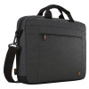 Case Logic | Era Attaché | Fits up to size 14 " | Messenger - Briefcase | Shoulder strap | Obsidian