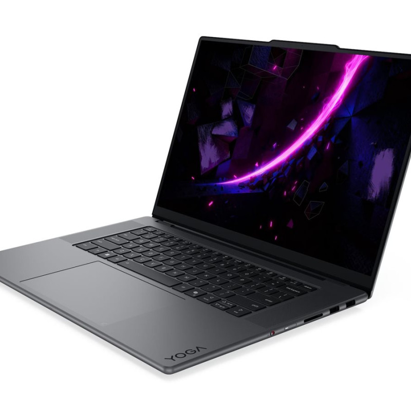 Lenovo Yoga Pro 9i Aura Edition 16 3.2K skārienekrāns ULT9-386H/64GB/2TB/Nvidia GF RTX 5070 12GB/Windows 11 Pro/Nordiska apgaismota tastatūra/Thunder grey/2 gadu garantija | Lenovo
