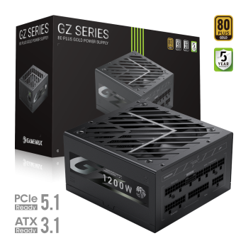 Gamemax PSU | GZ 1200G | 1200 W | Gold | Full Modular