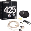 Shure SE425 Austiņas, caurspīdīgas | Shure