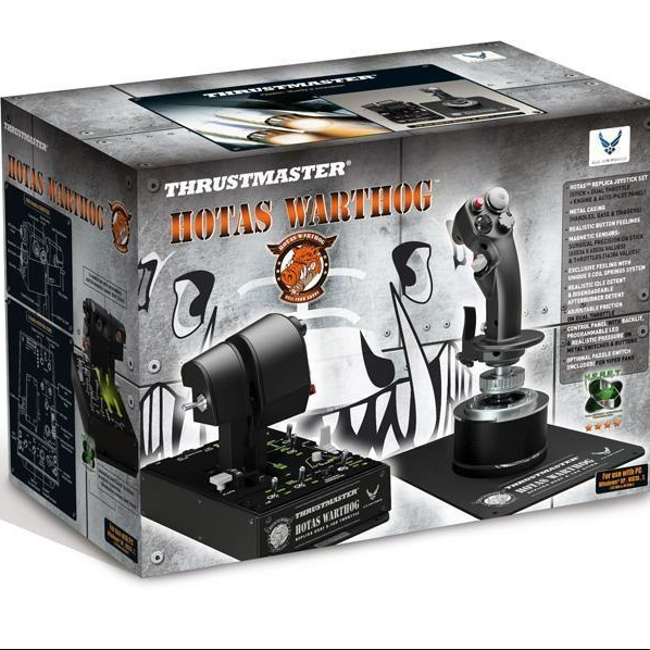Thrustmaster | Joystick Warthog | Melns