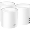 TP-LINK | AX1500 Whole Home Mesh Wi-Fi 6 System | Deco X10 (3-pack) | 802.11ax | 10/100/1000 Mbit/s | Ethernet LAN (RJ-45) ports 1 | Mesh Support Yes | MU-MiMO Yes | No mobile broadband | Antenna type Internal
