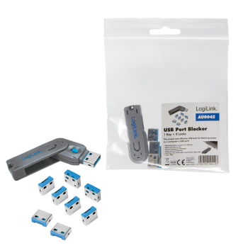 Logilink | USB porta bloķētājs | AU0045