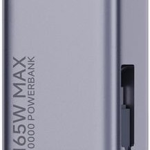 Xiaomi 165W Power Bank (iebūvēts kabelis) | 10000 mAh | USB-C | Pelēks