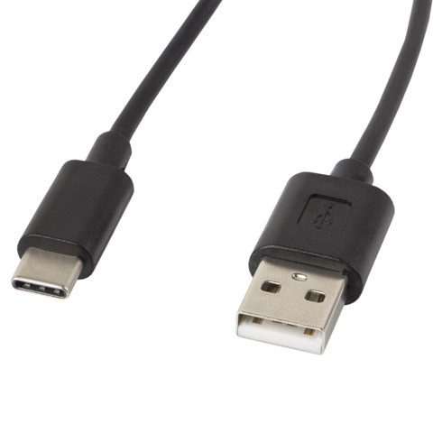 Lanberg | USB Type-A uz USB Type-C 2.0 kabelis, 1.8 m | CA-USBO-10CC-0018-BK | USB Type-A uz USB Type-C