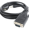 Cablexpert HDMI to VGA and  Audio Adapter Cable, Single Port, 1.8m, Black | Cablexpert