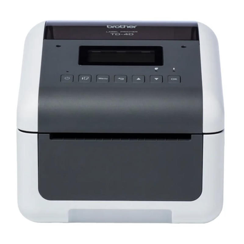 Brother TD-4555DNWB 4-inch Desktop Label Printer 300DPI, USB-C/LAN/BT/Wi-Fi | Brother