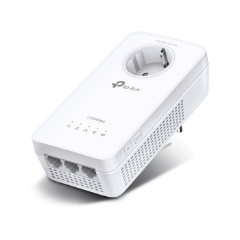 TP-LINK | AV1300 Gigabit Passthrough Powerline AC1200 Wi‑Fi paplašinātājs | TL-WPA8631P | 1300 Mbit/s | Ethernet LAN (RJ-45) porti 3 | Nav Wi‑Fi | Papildu kontaktligzda