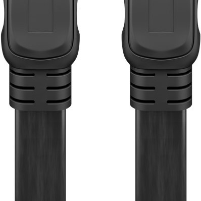 Goobay | High Speed HDMI plakans kabelis ar Ethernet | 61279 | HDMI spraudnis (tips A) | HDMI (tips A) | HDMI uz HDMI | 2 m