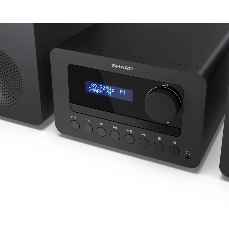 Sharp TOKYO FM Hi-Fi mikrosistēma | XL-B514(BK) | AUX in | Bluetooth | CD atskaņotājs | FM radio