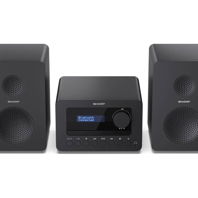 Sharp TOKYO FM Hi-Fi mikrosistēma | XL-B514(BK) | AUX in | Bluetooth | CD atskaņotājs | FM radio