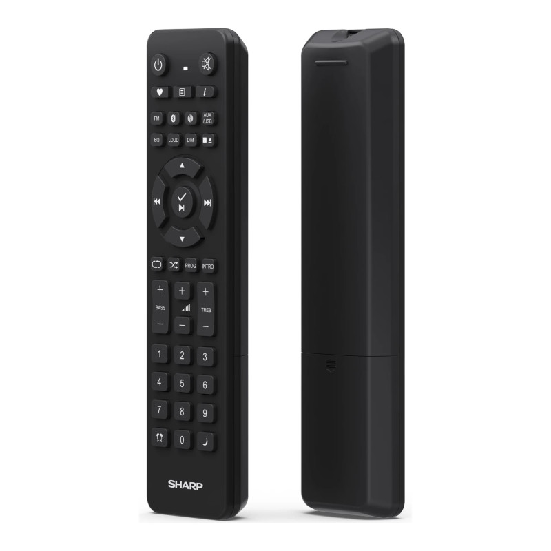 Sharp TOKYO FM Hi-Fi mikrosistēma | XL-B514(BK) | AUX in | Bluetooth | CD atskaņotājs | FM radio