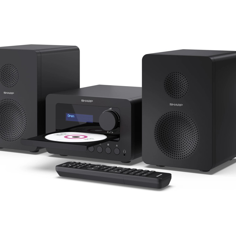 Sharp TOKYO FM Hi-Fi mikrosistēma | XL-B514(BK) | AUX in | Bluetooth | CD atskaņotājs | FM radio