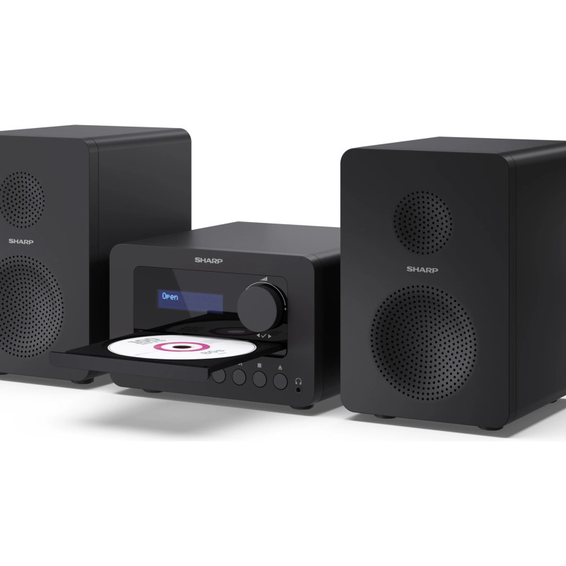 Sharp TOKYO FM Hi-Fi mikrosistēma | XL-B514(BK) | AUX in | Bluetooth | CD atskaņotājs | FM radio