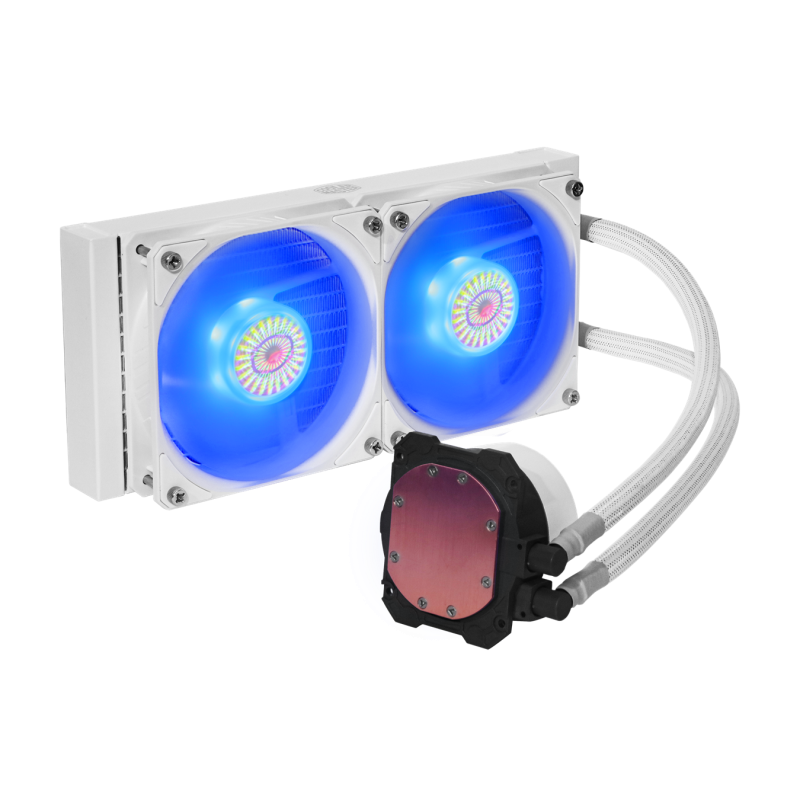 Cooler Master | MasterLiquid ML240L V2 RGB Cooler | White | Cooler