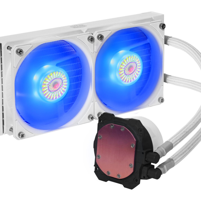 Cooler Master | MasterLiquid ML240L V2 RGB Cooler | White | Cooler