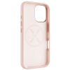 Fixed MagFlow | Aizmugures vāciņš | Apple | iPhone 16 | Šķidrais silikons | Rozā