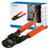 Logilink | Knušķošanas instruments RJ45 ar griezēju, metāla
