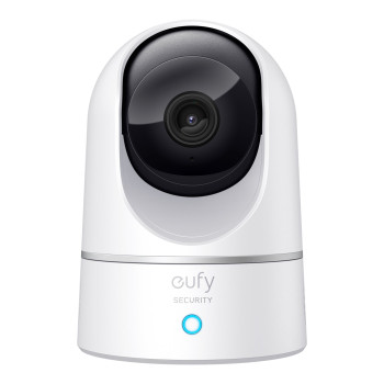 Anker Eufy | Security iekštelpu kamera | Cam 2K Pan & Tilt | Galda/Paneļa uzstādīšanai | H.265, H.264 | SD karte, Maks. 128GB