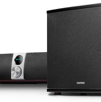 Edifier | Hi-Res Audio sertificēts skaņas josla un zemfrekvenču skaļrunis | S70DB | Bluetooth | Bezvadu savienojums