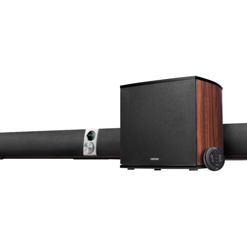 Edifier | Hi-Res Audio sertificēts skaņas josla un zemfrekvenču skaļrunis | S70DB | Bluetooth | Bezvadu savienojums