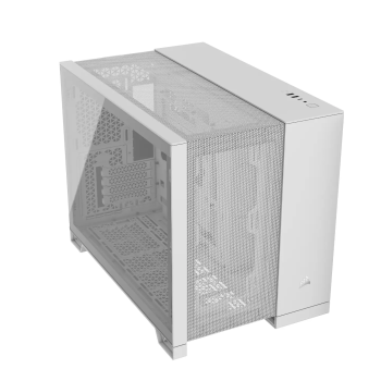 Corsair Dual Chamber datora korpuss | 2500D AIRFLOW | Balts | Mid Tower | Micro-ATX