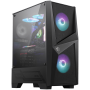 MSI MAG FORGE 100R PC korpuss, Mid-Tower, USB 3.2, Melns | MSI | MSI MAG FORGE 100R | Melns | ATX
