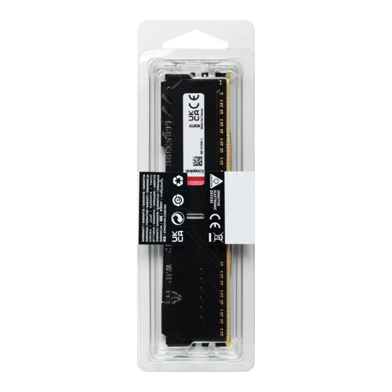 Kingston | Fury Beast | 16 GB | DDR4 | 3200 MHz | PC/server | Reģistrēta: Nē | ECC: Nē