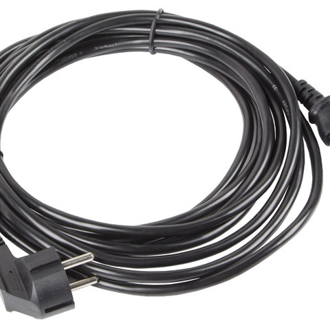 Lanberg | CEE 7/7 uz IEC 320 C13 barošanas vads | CA-C13C-11CC-0050-BK