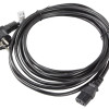 Lanberg | CEE 7/7 uz IEC 320 C13 barošanas vads | CA-C13C-11CC-0050-BK