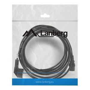 Lanberg | CEE 7/7 uz IEC 320 C13 barošanas vads | CA-C13C-11CC-0050-BK