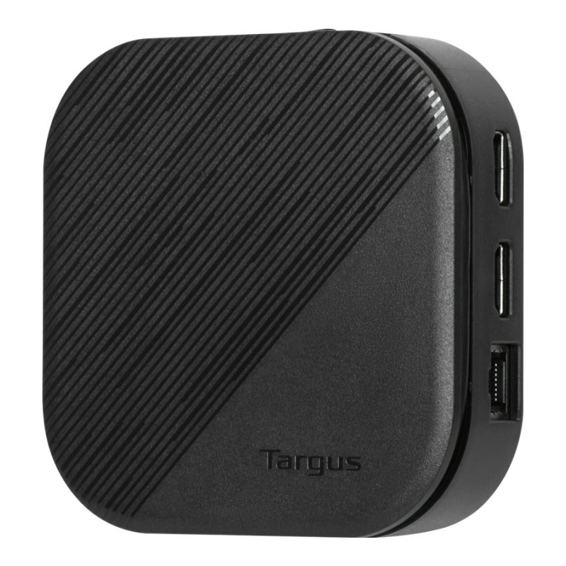 Targus | Universal DisplayLink USB-C divu monitoru ceļojumu dokstacija, 80W | HDMI portu skaits 2 | Ethernet LAN