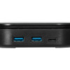 Targus | Universal DisplayLink USB-C divu monitoru ceļojumu dokstacija, 80W | HDMI portu skaits 2 | Ethernet LAN