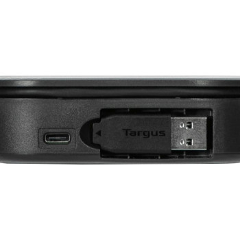 Targus | Universal DisplayLink USB-C divu monitoru ceļojumu dokstacija, 80W | HDMI portu skaits 2 | Ethernet LAN