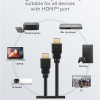 Goobay 80105 mīksts HDMI High-Speed kabelis ar Ethernet | Mīksts | 5 m
