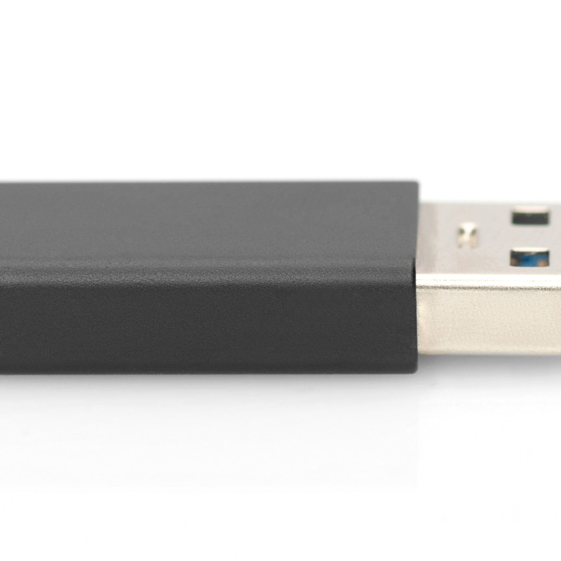Digitus | Adapteris | AK-300524-000-S | USB-A uz USB-C