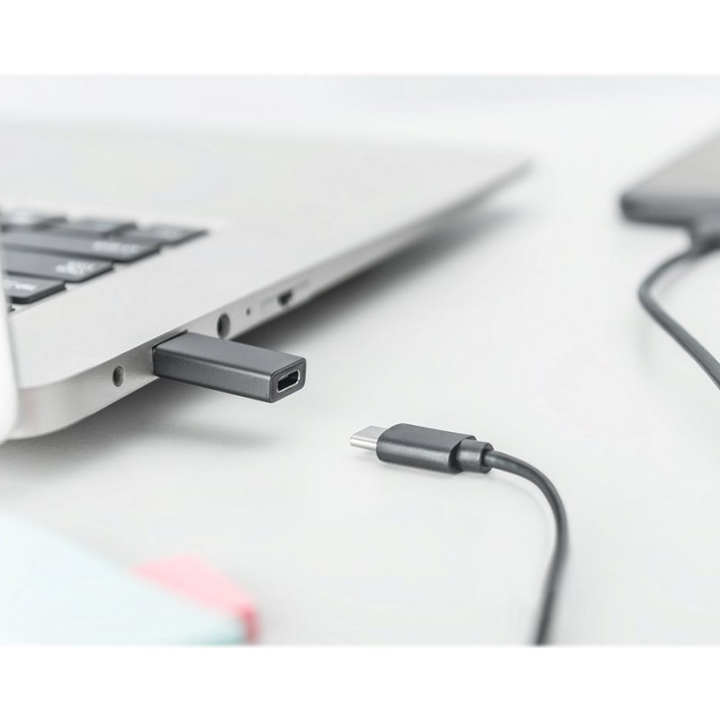Digitus | Adapteris | AK-300524-000-S | USB-A uz USB-C