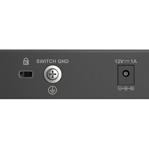 D-Link DMS-105/E | 5-portu 2.5G Multi-Gigabit galda slēdzis | Desktop | Nevadīts