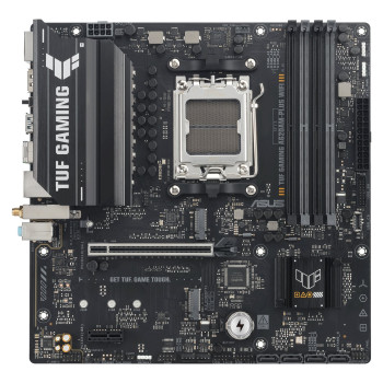 Asus TUF GAMING A620AM-PLUS WIFI | Procesoru saime AMD | Procesora ligzda AM5 | DDR5 SDRAM | Atbalstītie cietā diska interfeisi SATA, M.2