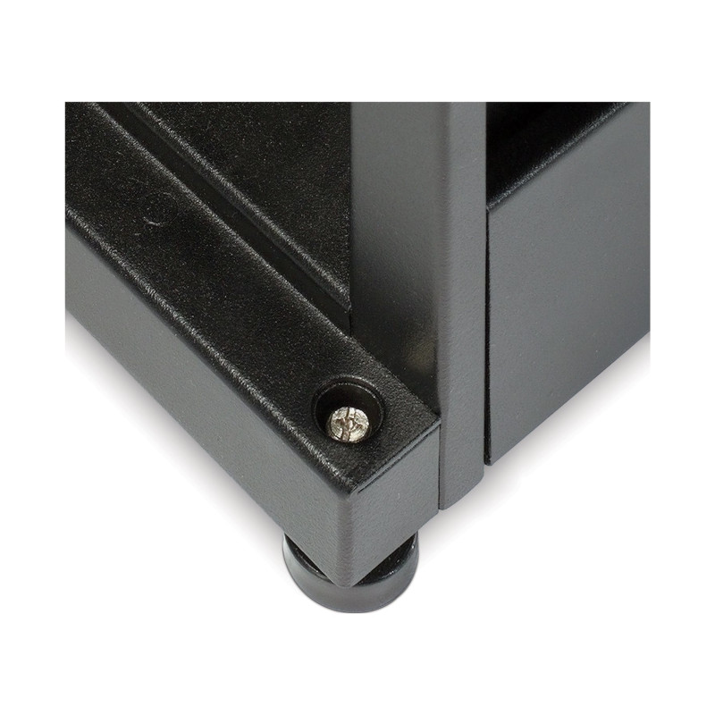 APC NetShelter SX 42U 750 mm platums x 1070 mm dziļums tīkla skapītis ar sāniem melns | Schneider Electric