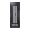 APC NetShelter SX 42U 750 mm platums x 1070 mm dziļums tīkla skapītis ar sāniem melns | Schneider Electric