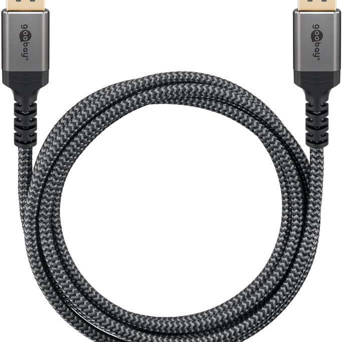 Goobay | DisplayPort kabelis 2.0/2.1, 80 Gbit/s | 75686 | DisplayPort uz DisplayPort