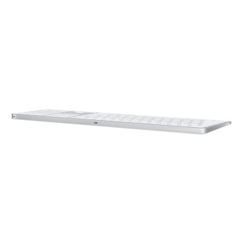 Apple Magic Keyboard ar Touch ID un cipartastatūru | Tastatūra | Bezvadu | Angļu | Balta