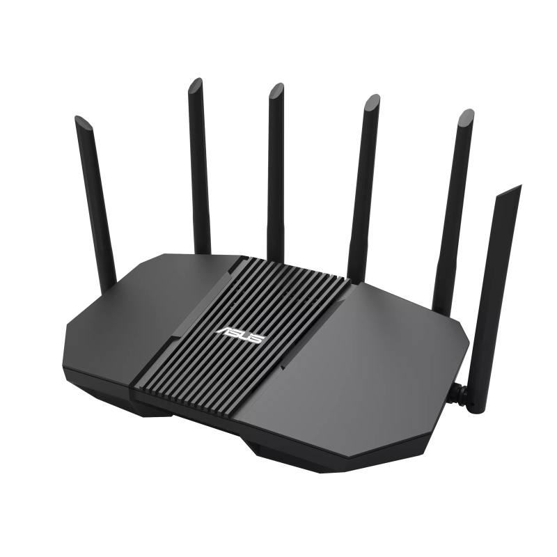 Asus | BE9400 trīsb Joslu WiFi 7 AiMesh paplašināms maršrutētājs | RT-BE90U | 802.11be | Ethernet LAN (RJ-45) porti 3 | Mesh atbalsts Jā | MU-MIMO Nē | 4G/5G | Antenas tips Ārējā