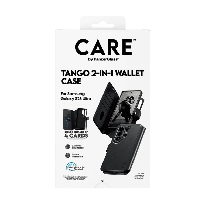CARE by PanzerGlass Tango 2-in-1 maksapvalks ar Qi Samsung New Galaxy S26 Ultra | PanzerGlass